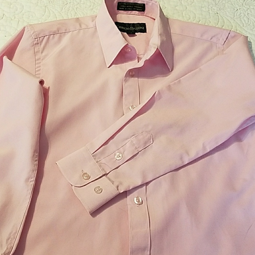 Easrer Boys Long sleeve Dress Shirt